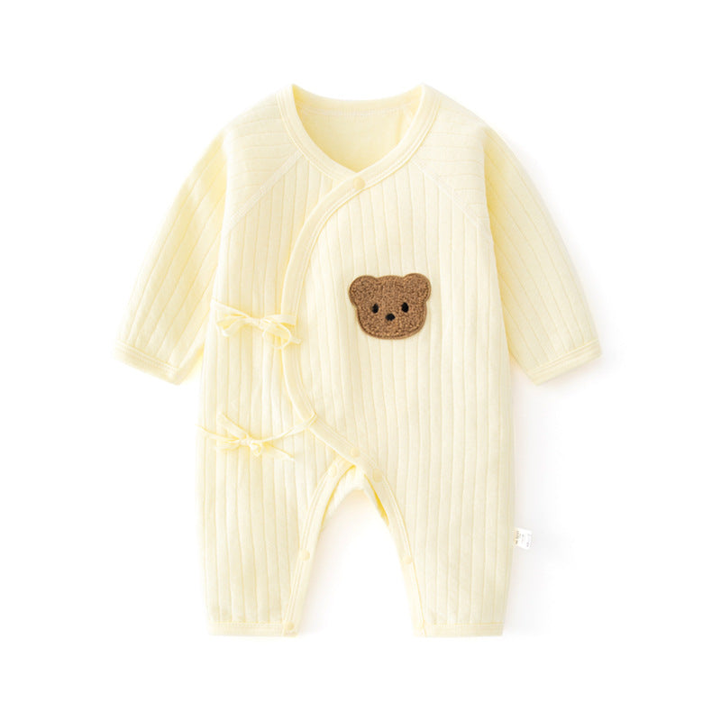 Ju Ju Jam Baby Jumpsuit: Side Knot Design for Fashionable Infants