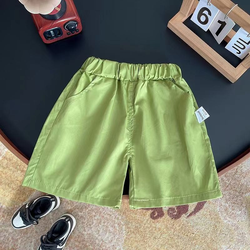 Front view of Sleeveless 3D design baby boy outfit – Ju Ju Jam clothing set

