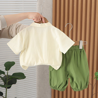Smart Pocket Baby Boys Shirt and Bottom Combo – Ju Ju Jam Trendy Wear



