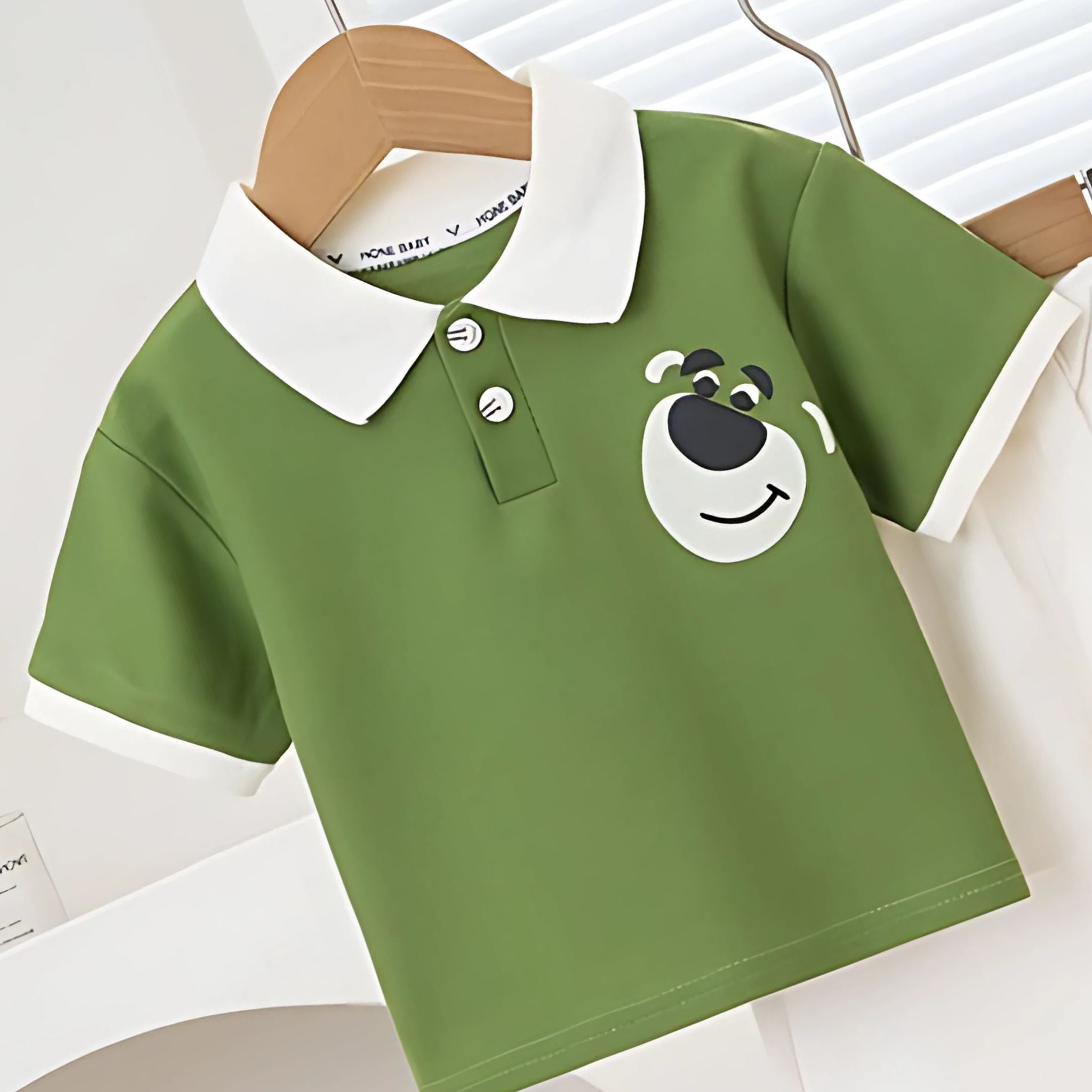 Ju Ju Jam smart boys summer T-shirt and bottom set for infants and toddlers

