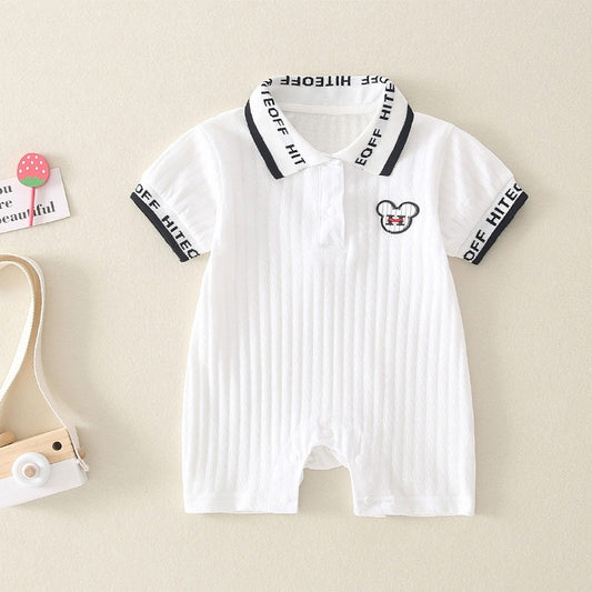 Snowy Snuggle Romper for babies by Ju Ju Jam

