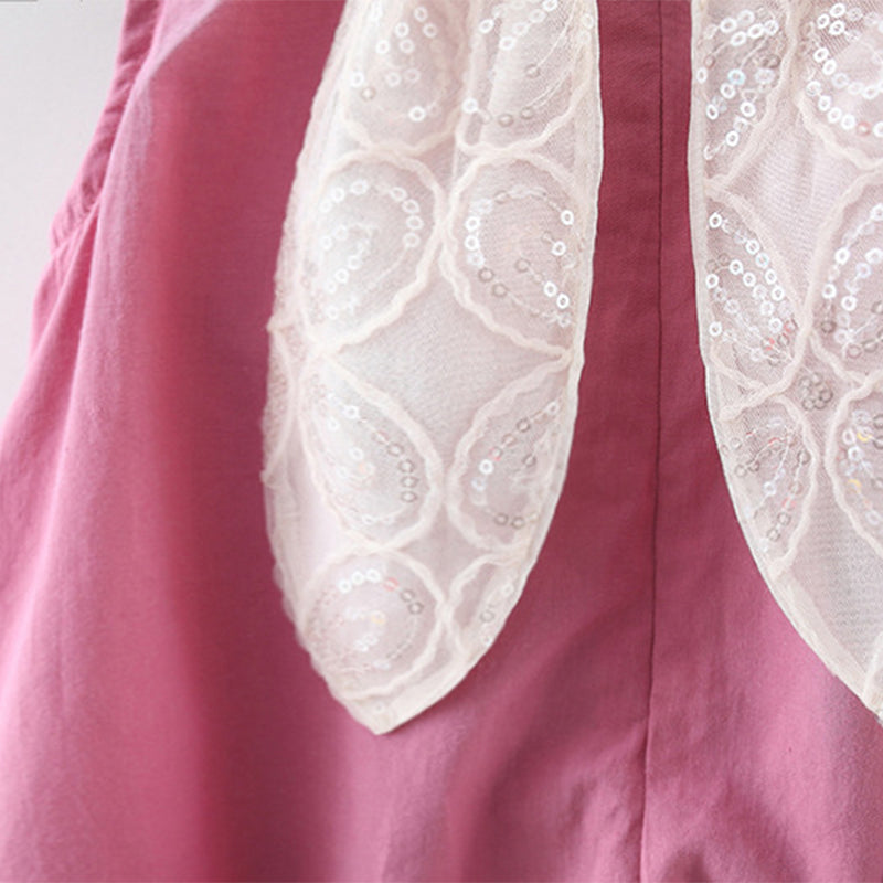 Fancy bunny ears dress for toddlers – Ju Ju Jam sparkly outfit for celebrations

