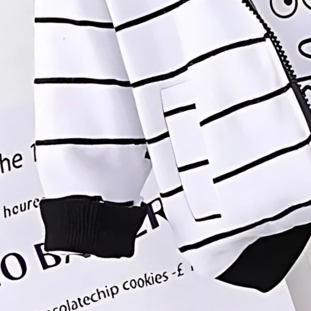 Ju Ju Jam Boys Three Piece Outfit – Striped Jacket, Inner Tee, and Pants Set

