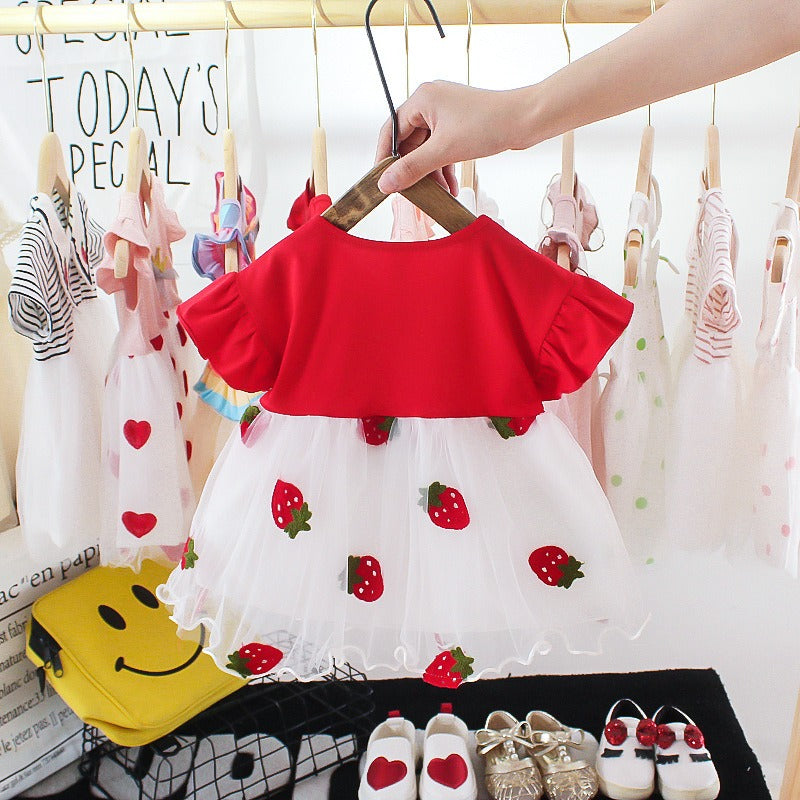 Whimsical toddler dress in yellow tones – Sunshine Fairy Dress by Ju Ju Jam