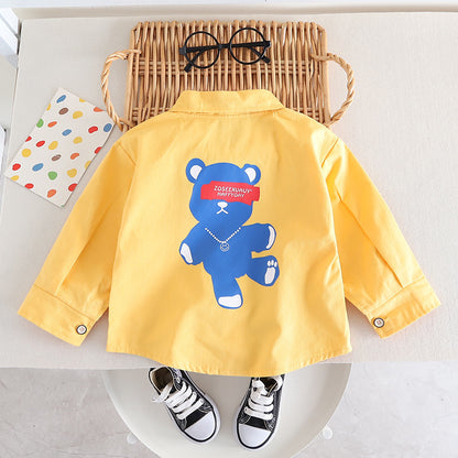 Ju Ju Jam boys' astronaut-themed three-piece set in yellow, perfect for space-loving kids.