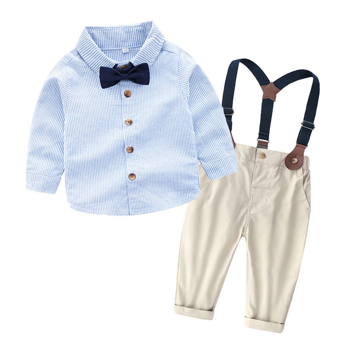 Tiny Boss baby boy outfit set with suspenders – Ju Ju Jam

