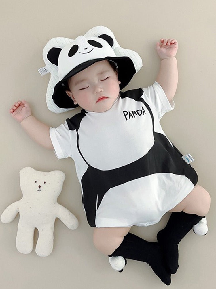 Tiny Paws Panda Romper for babies by Ju Ju Jam

