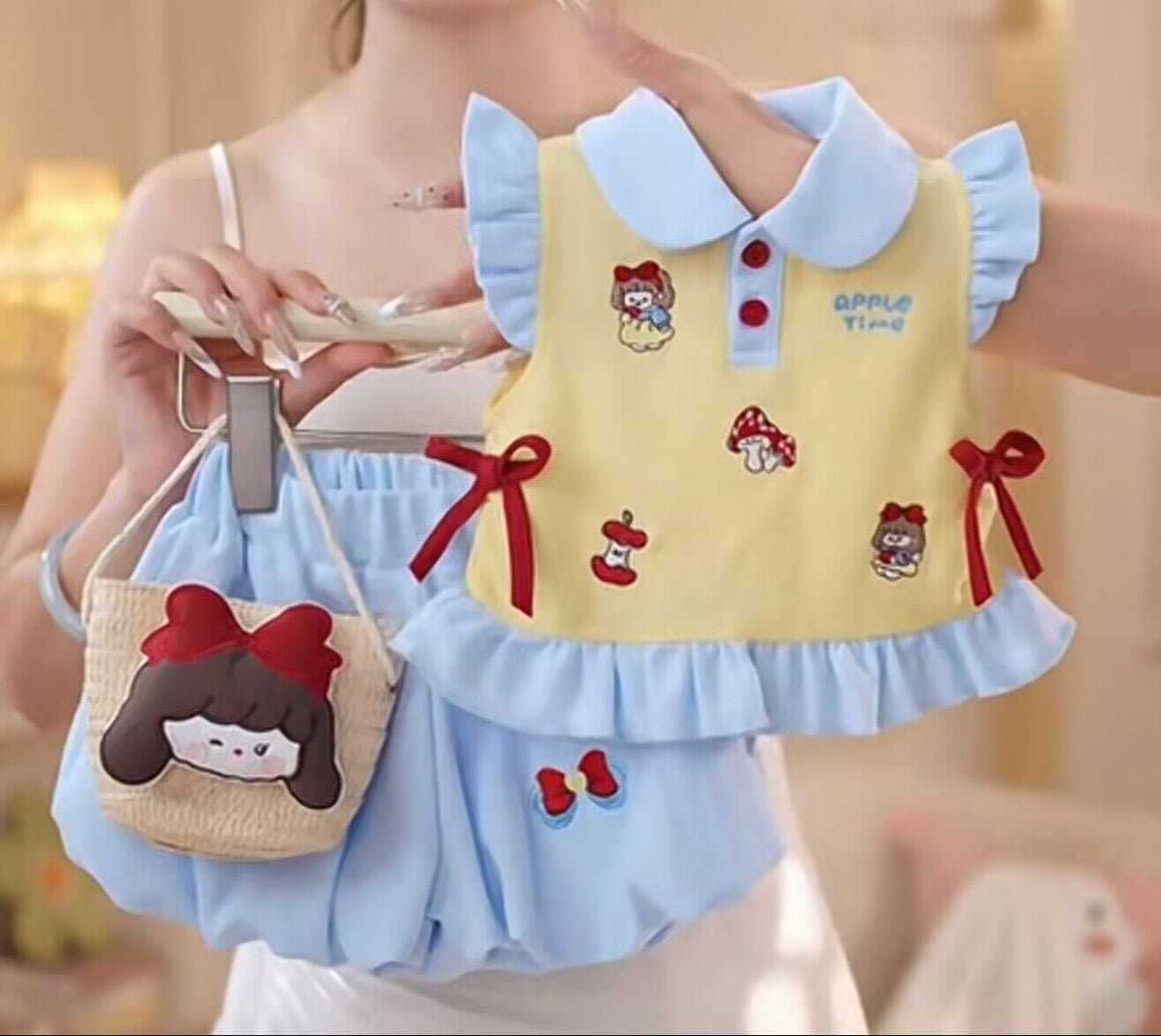 Lily Sweet Days Baby Girls Shorts Co-Ord Set