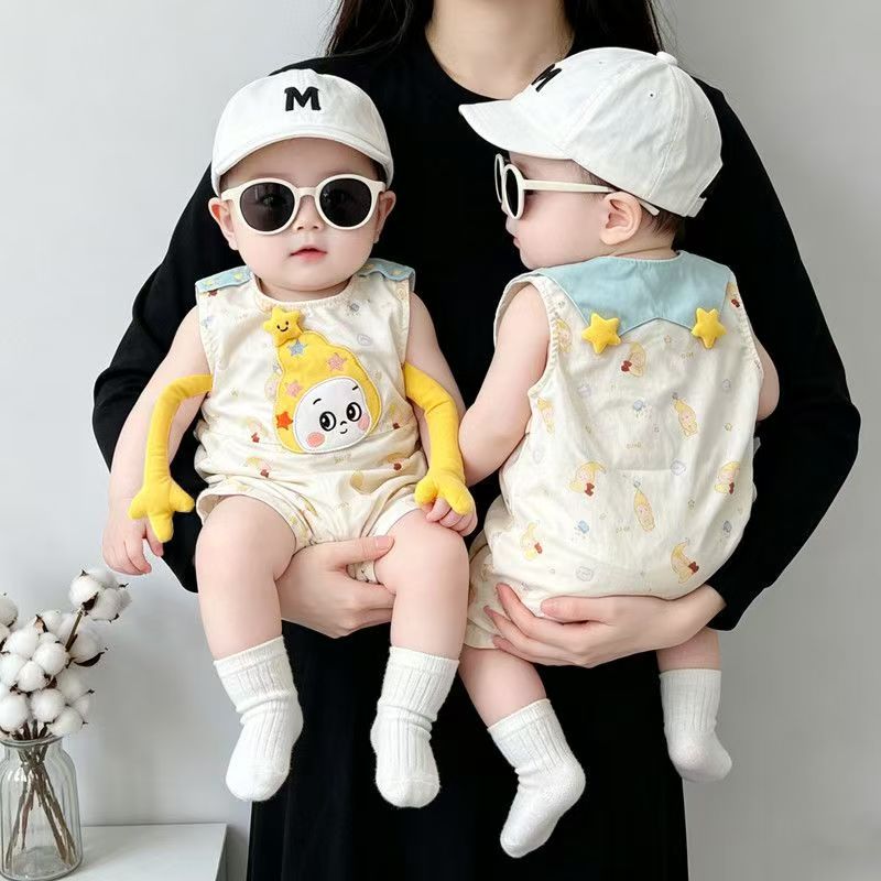 Milo 3D Star Baby Boys Girls Unisex Romper