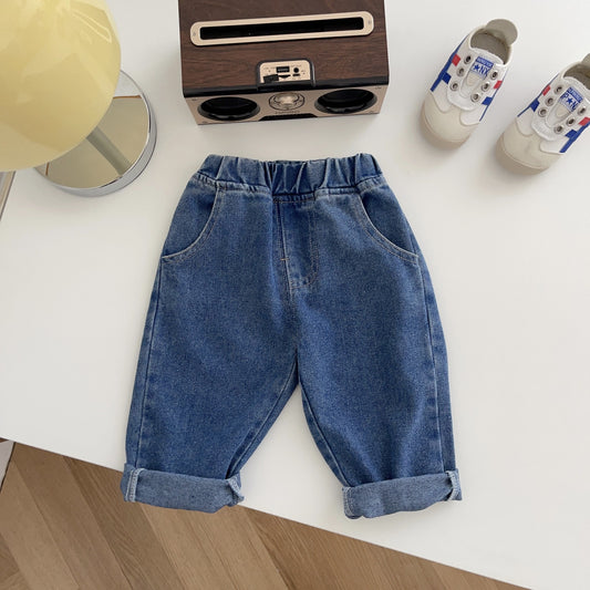 Zen Denim Baby Boys Pants by Ju Ju Jam β stylish and comfortable jeans for infants and toddlers.