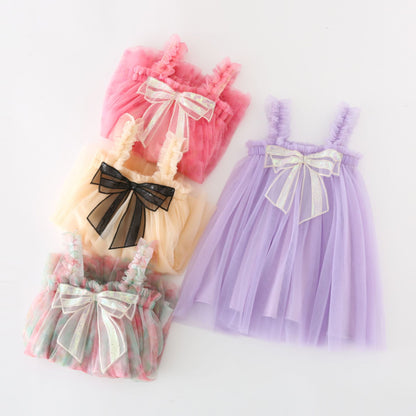 Ju Ju Jam Bow Flare Dress: Adorable Baby and Kids Fashion