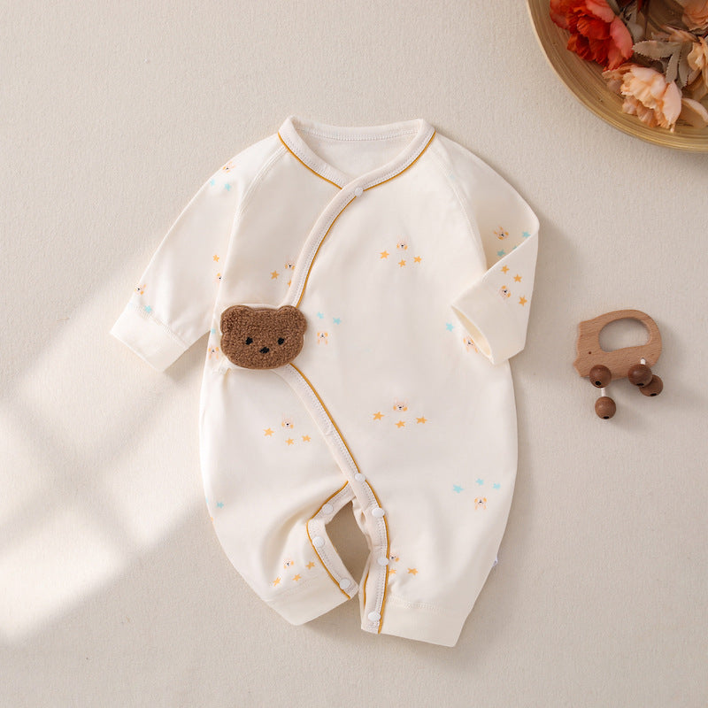 Cute Bear-themed Newborn Romper - Ju Ju Jam Collection