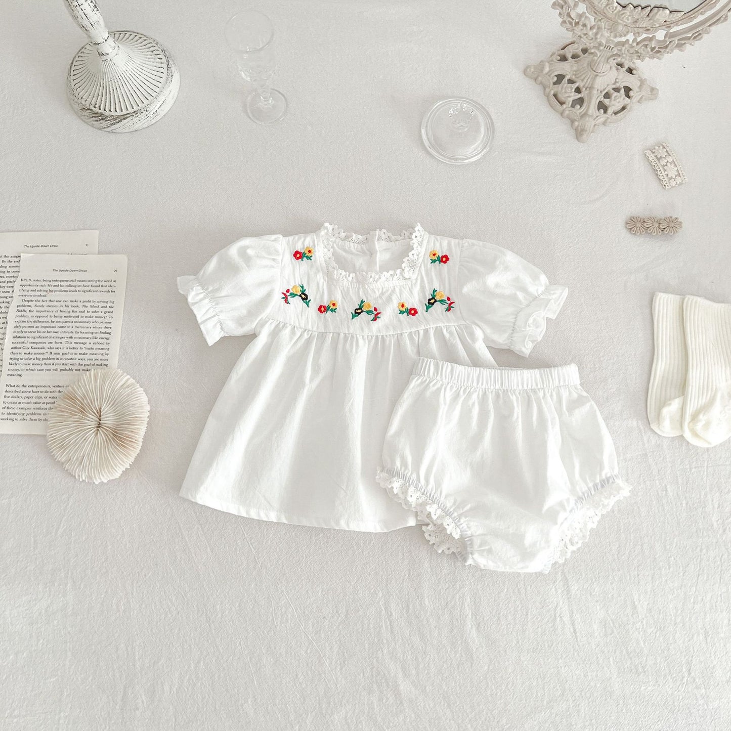 Ju Ju Jam's Embroidered Summer Sets - Perfect attire for sunny days