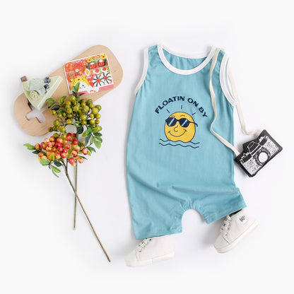 Colorful Beach Day Rompers by Ju Ju Jam for Little Ones