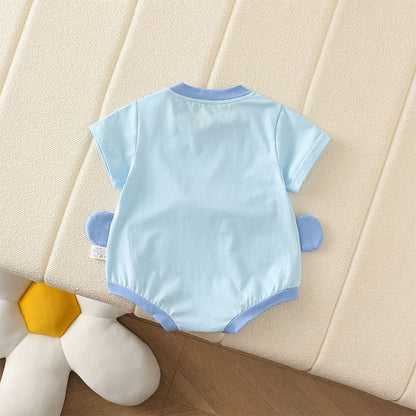 Giggle Mouth 3D Baby Boys Girls Romper