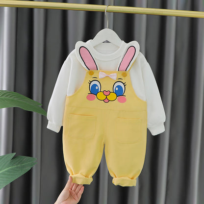 Her Bunny Jumpsuit by Ju Ju Jam: Soft and Snug for Your Little One