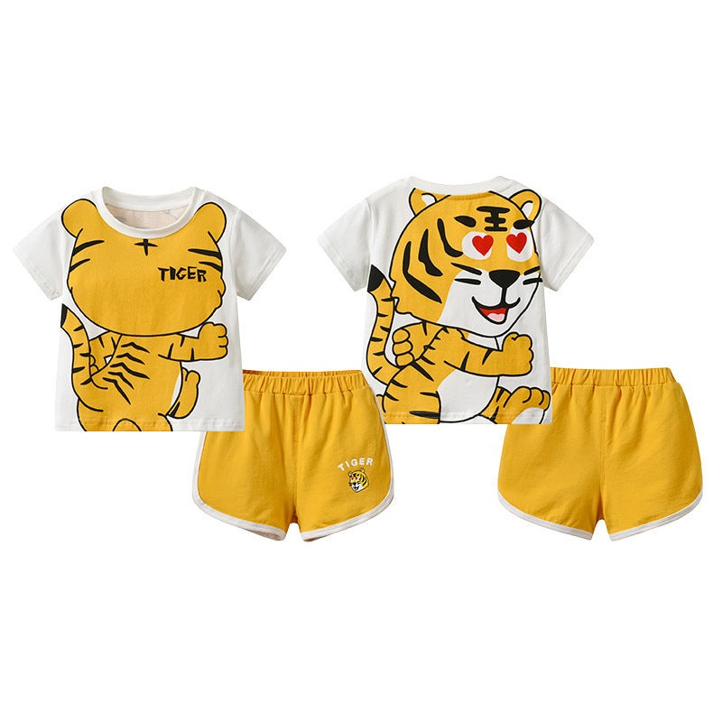 Experience the excitement of Ju Ju Jam's Tiger and Dino Printed ensembles