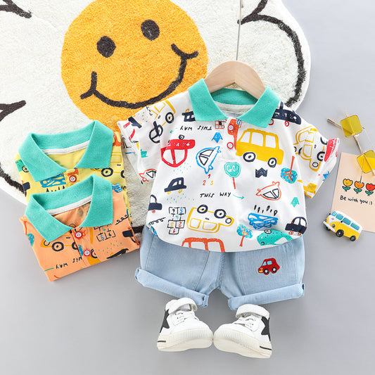 Ju Ju Jam Love My Cars Boy Set: Stylish and Comfortable Apparel for Boys