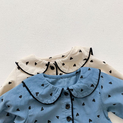 High-Quality Onesie with Heart Dots from Ju Ju Jam