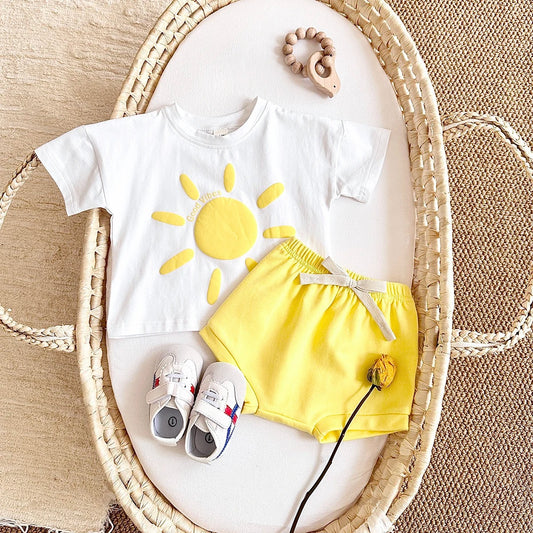 Miss Good Vibes Two piece Girls Set