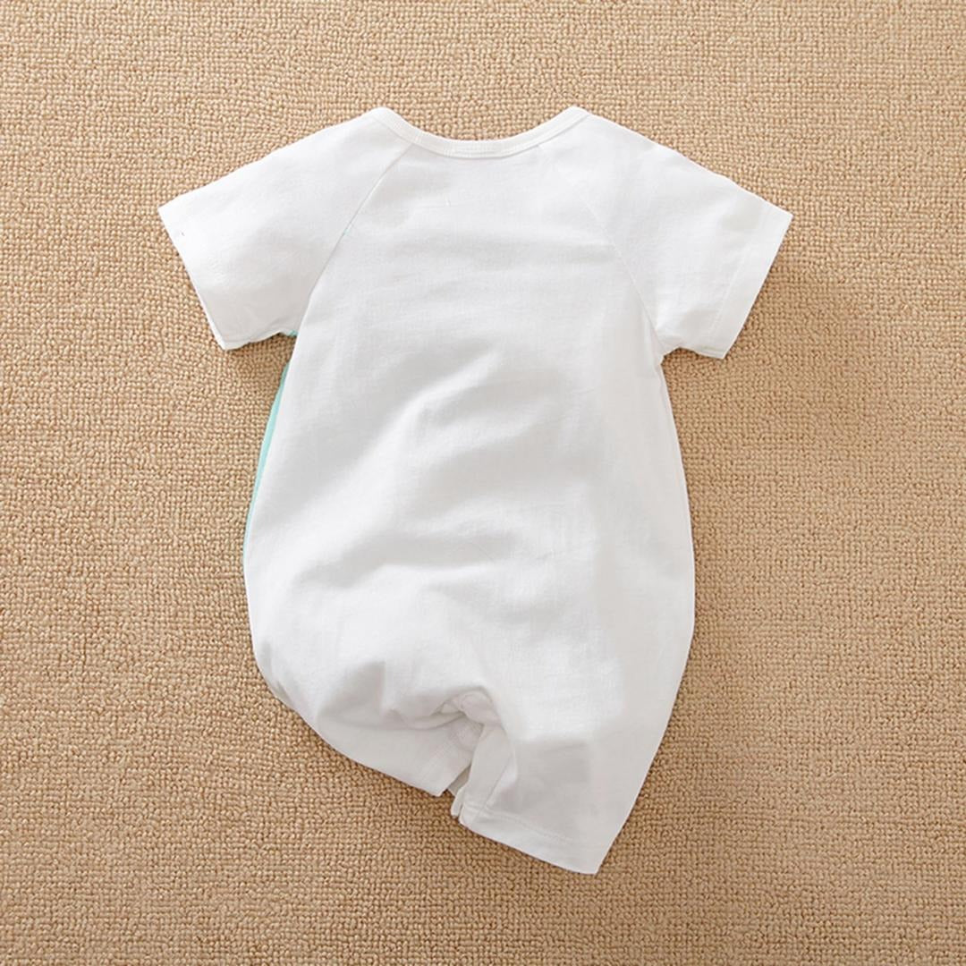Blue Yellow Dino Romper