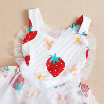 Harriet Berry Baby Girls Bloom Romper Dress with Headbow