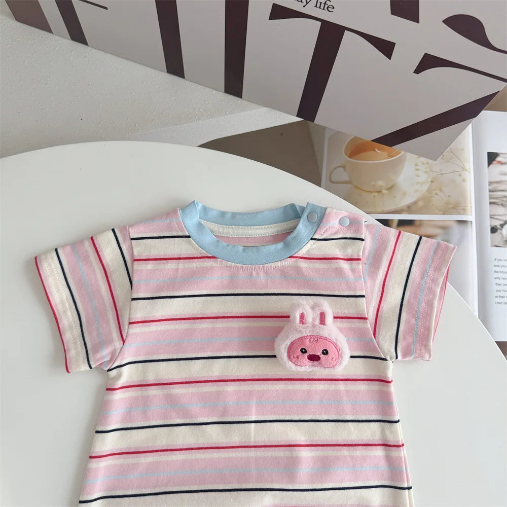 Neil Sweet Smiles Baby Girls Boys Pastel Romper