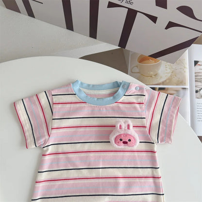 Neil Sweet Smiles Baby Girls Boys Pastel Romper