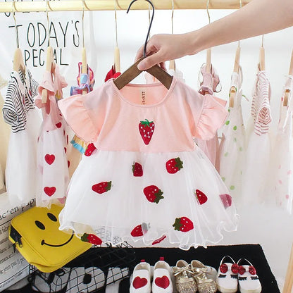 Ira Strawberry Baby Girls Dress