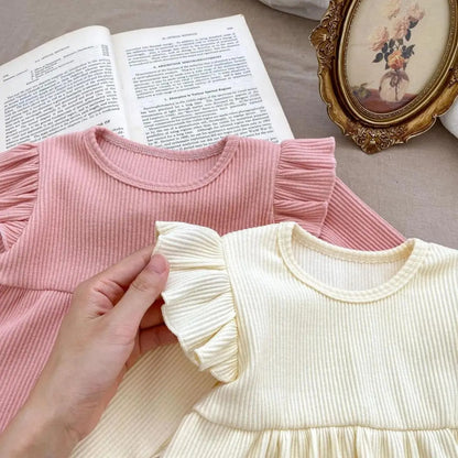 Elegant European Styled Girls Two Piece Set