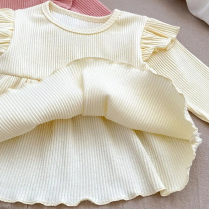 Elegant European Styled Girls Two Piece Set