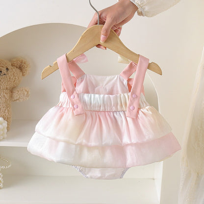 Belle Princess Baby Girls Romper Dress