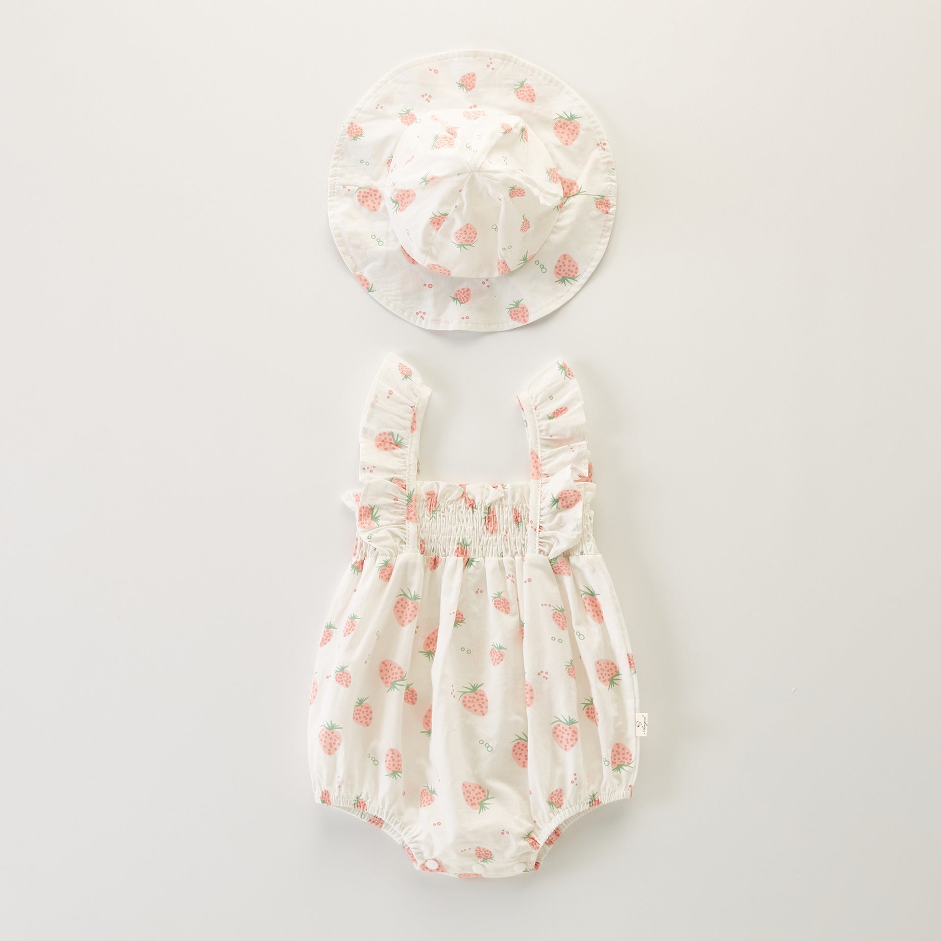 Ju Ju Jam Shine & Ruffle romper set for baby girls – includes frilly romper and cute hat