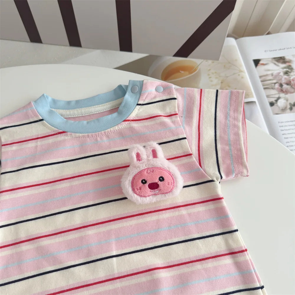 Neil Sweet Smiles Baby Girls Boys Pastel Romper