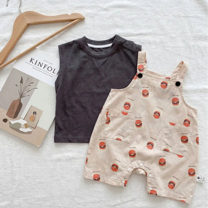 Nyla Tiny Treats Baby Girls Two Piece Jumpsuit Set