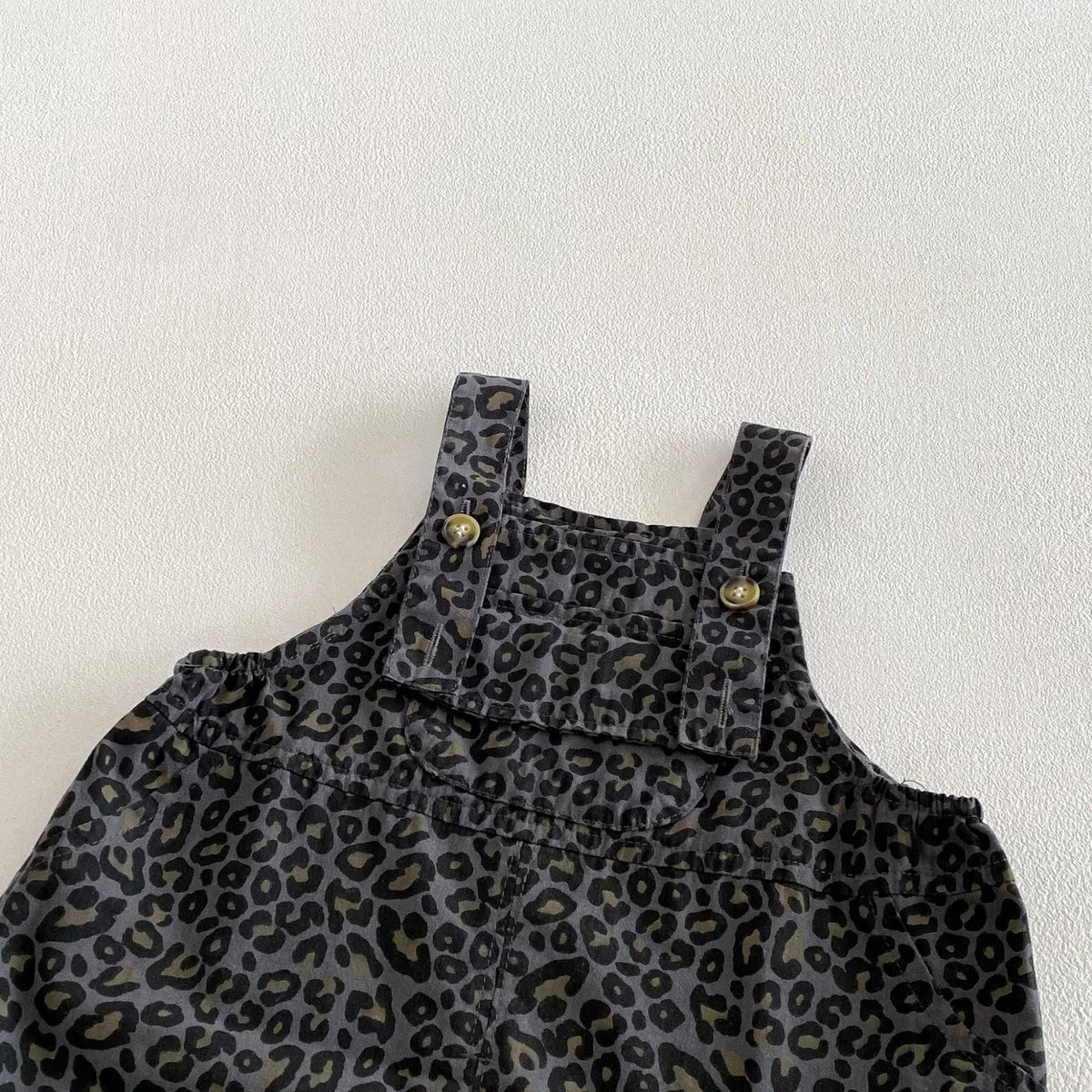 Zuri Wild Baby Girls Two Piece Dungaree Set